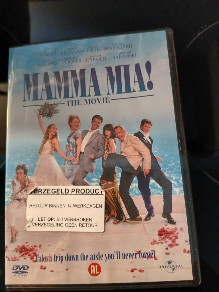 Mamma Mia! The Movie DVD, Vanaf 6 jaar, Ophalen of Verzenden, Nieuw in verpakking, Overige genres