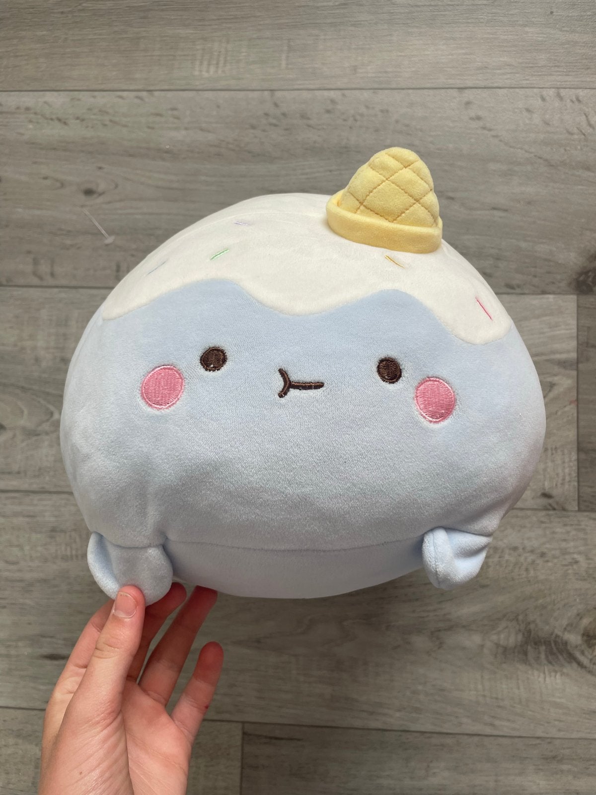 Miniso Knuffel IJsje Squishmallow Stijl 30cm, Ophalen, Overige karakters, Overige typen, Middelgroot (20 tot 80 cm)