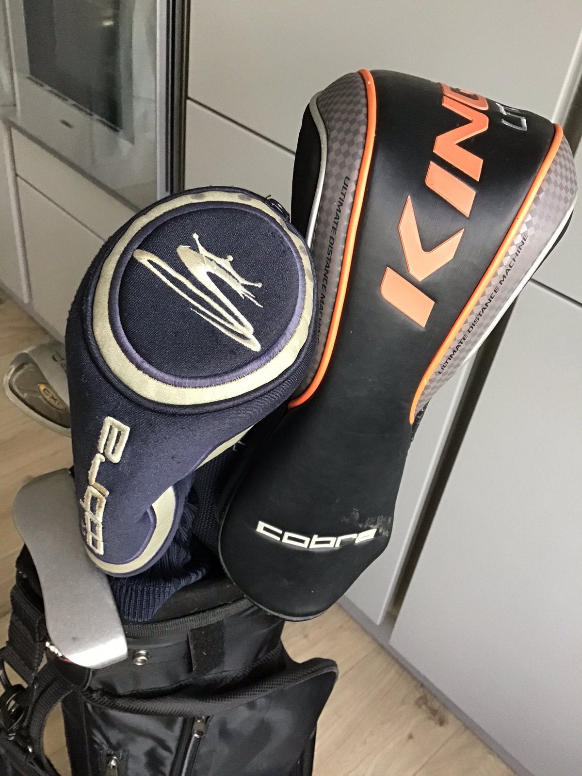 Cobra dames golfset met tas, trolley en Ping putter RH., Ophalen, Gebruikt, Set, Overige merken