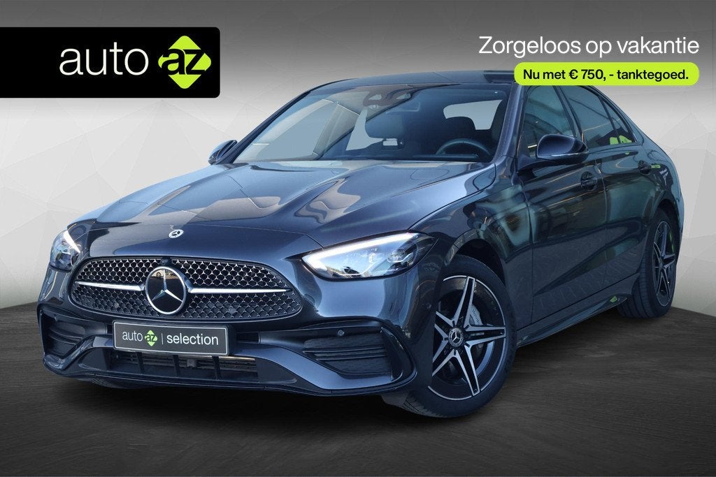Mercedes-Benz C-klasse 300 e 4MATIC AMG Line / Memory / Trek, Auto's, Mercedes-Benz, Automaat, 4 cilinders, Plug-in hybride, Bedrijf