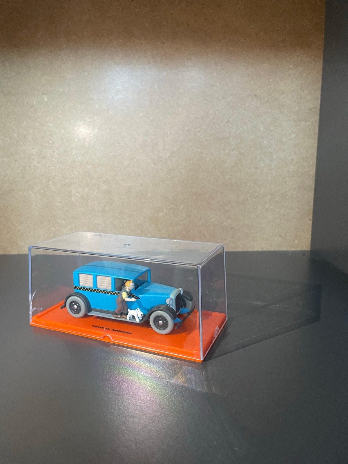 Tintin en Amérique modelauto met figuren, Ophalen, Zo goed als nieuw, Auto, Overige merken