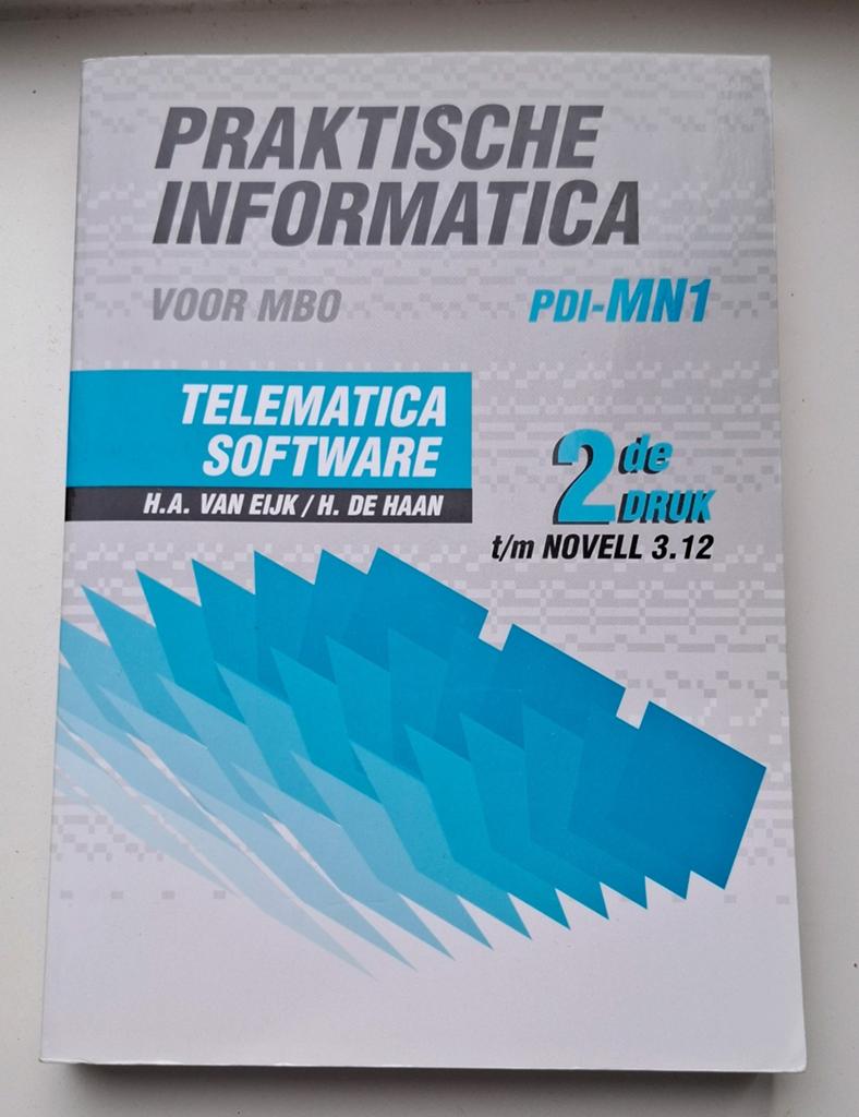 Praktische Informatica: Telematica Software (2e druk), H.A. van Eijk / H. de Haan, Besturingssystemen, Nieuw, Ophalen of Verzenden