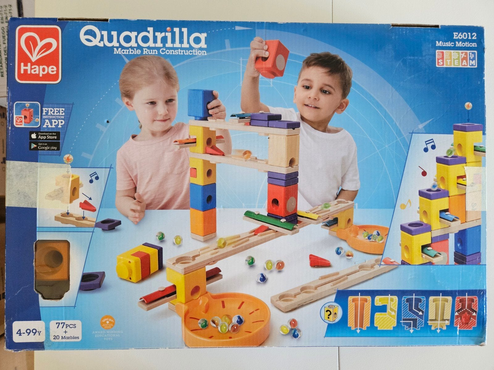 Quadrilla - Music Motion (E6012), Ophalen, Zo goed als nieuw, Overige merken