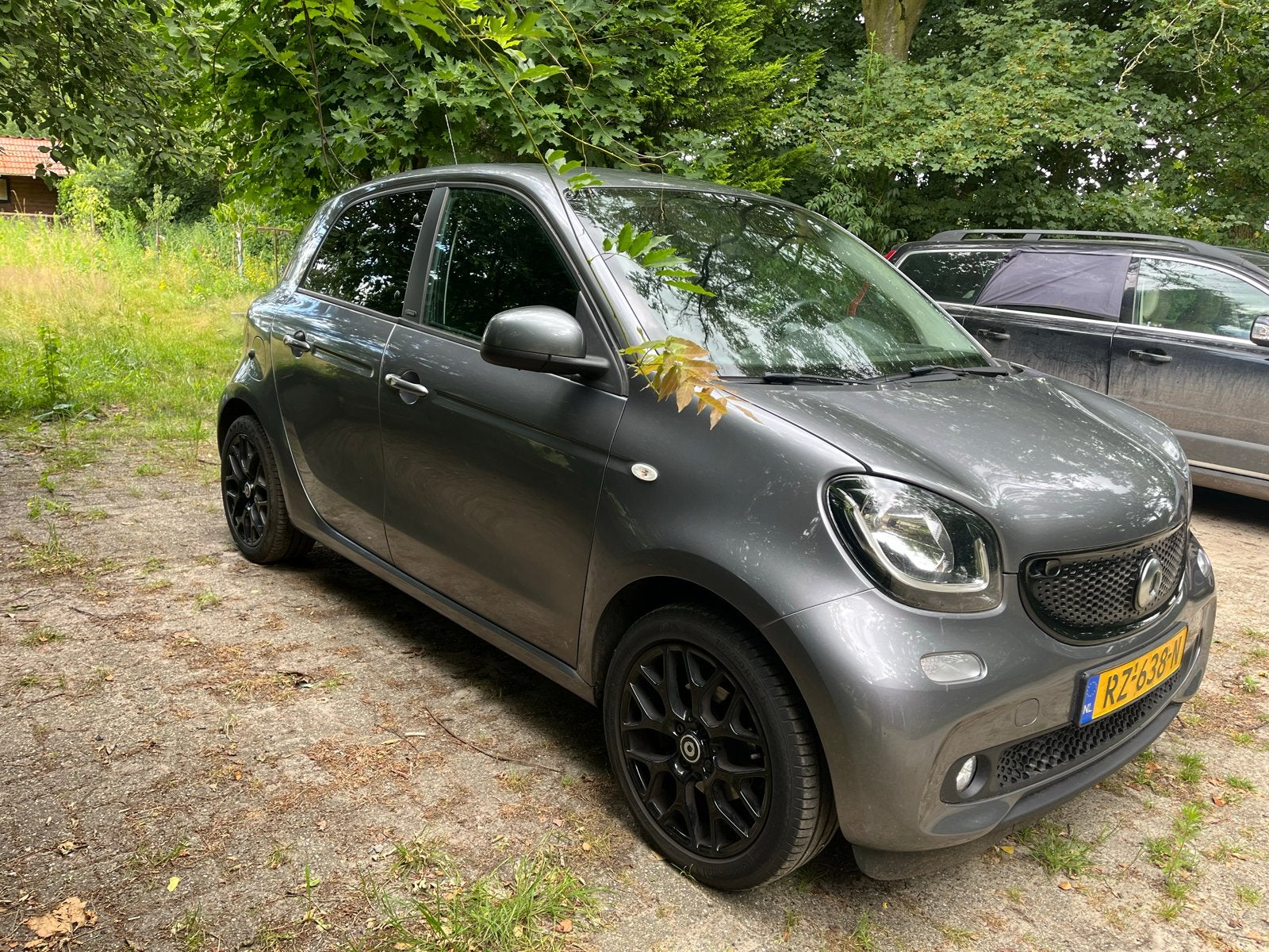 Smart ForFour Passion -0.9L 66KW 2018 Grijs, Auto's, Smart, Automaat, 898 cc, Achterwielaandrijving, 4 stoelen