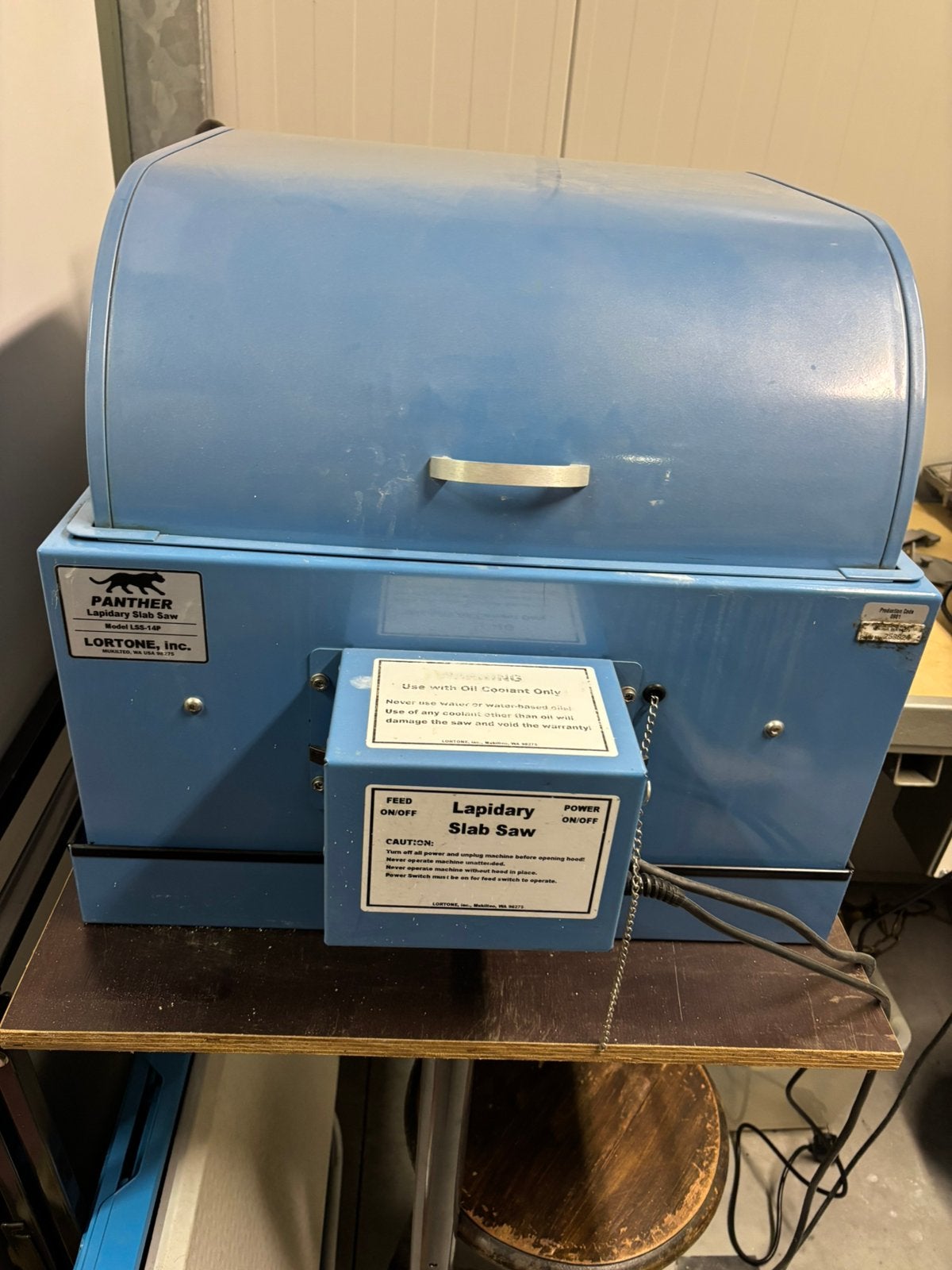 Zaagmachine edelstenen, Ophalen, Cirkelzaag, 70 mm of meer, Zo goed als nieuw