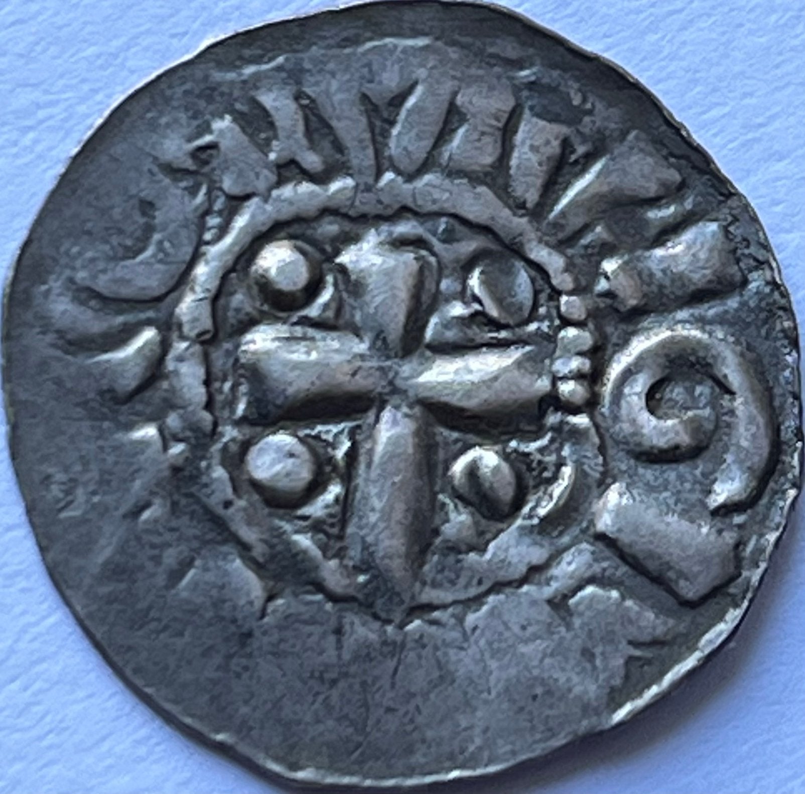 Graafschap Friesland schaarse denier Wichmann III, Postzegels en Munten, Munten | Nederland, Vóór koninkrijk, Zilver, Losse munt