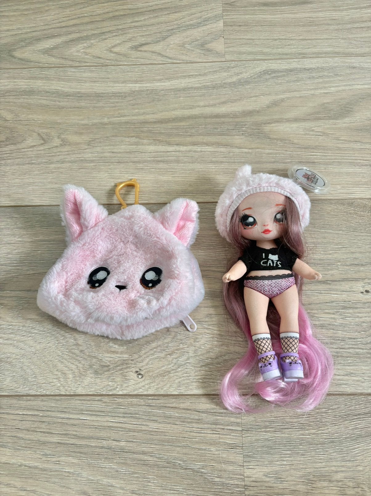 Na! Na! Na! Surprise 2-in-1 figuur + tasje, Ophalen of Verzenden, Zo goed als nieuw, Overige typen