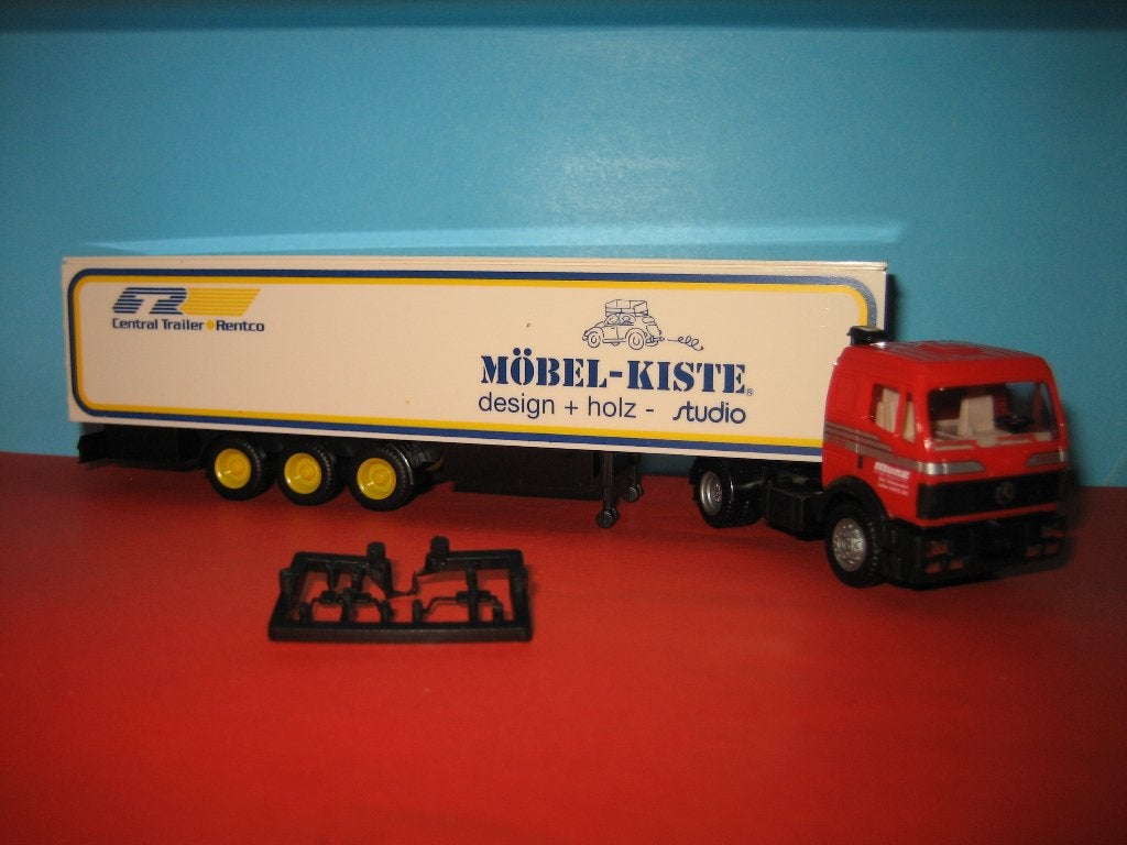 CTR - Munz-Mobel  MERCEDES met oplegger  AWM, Ophalen of Verzenden, Nieuw, Bus of Vrachtwagen, AWM