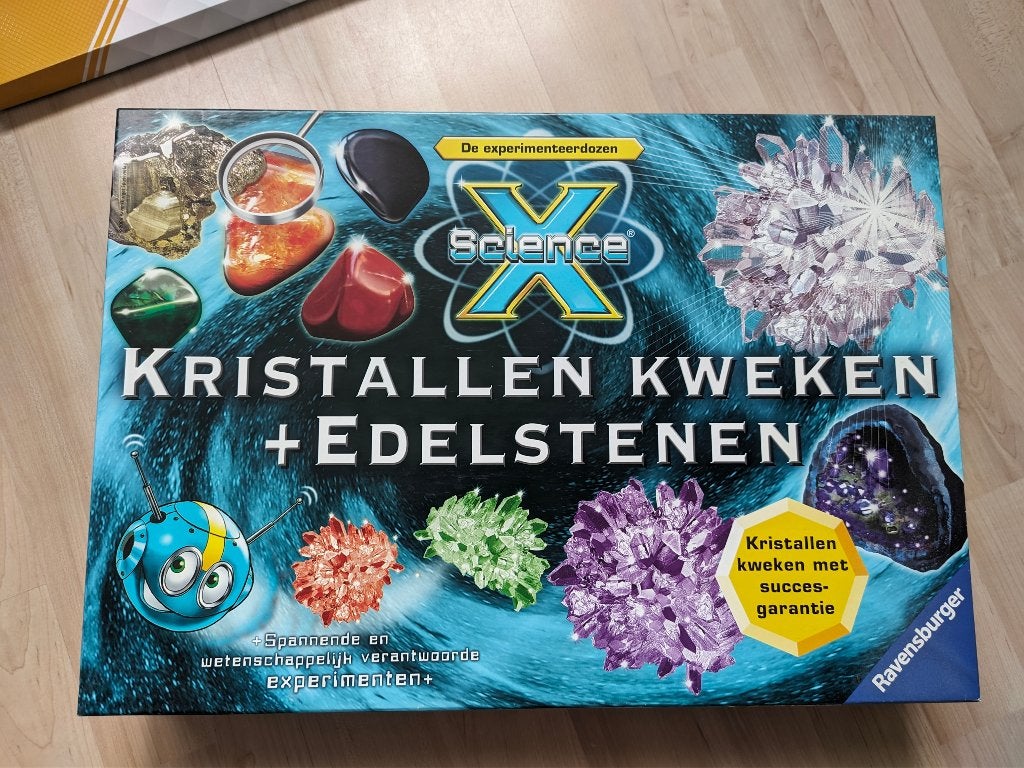 ScienceX Kristallen kweek set., Kinderen en Baby's, Speelgoed | Educatief en Creatief, Ophalen of Verzenden, Zo goed als nieuw
