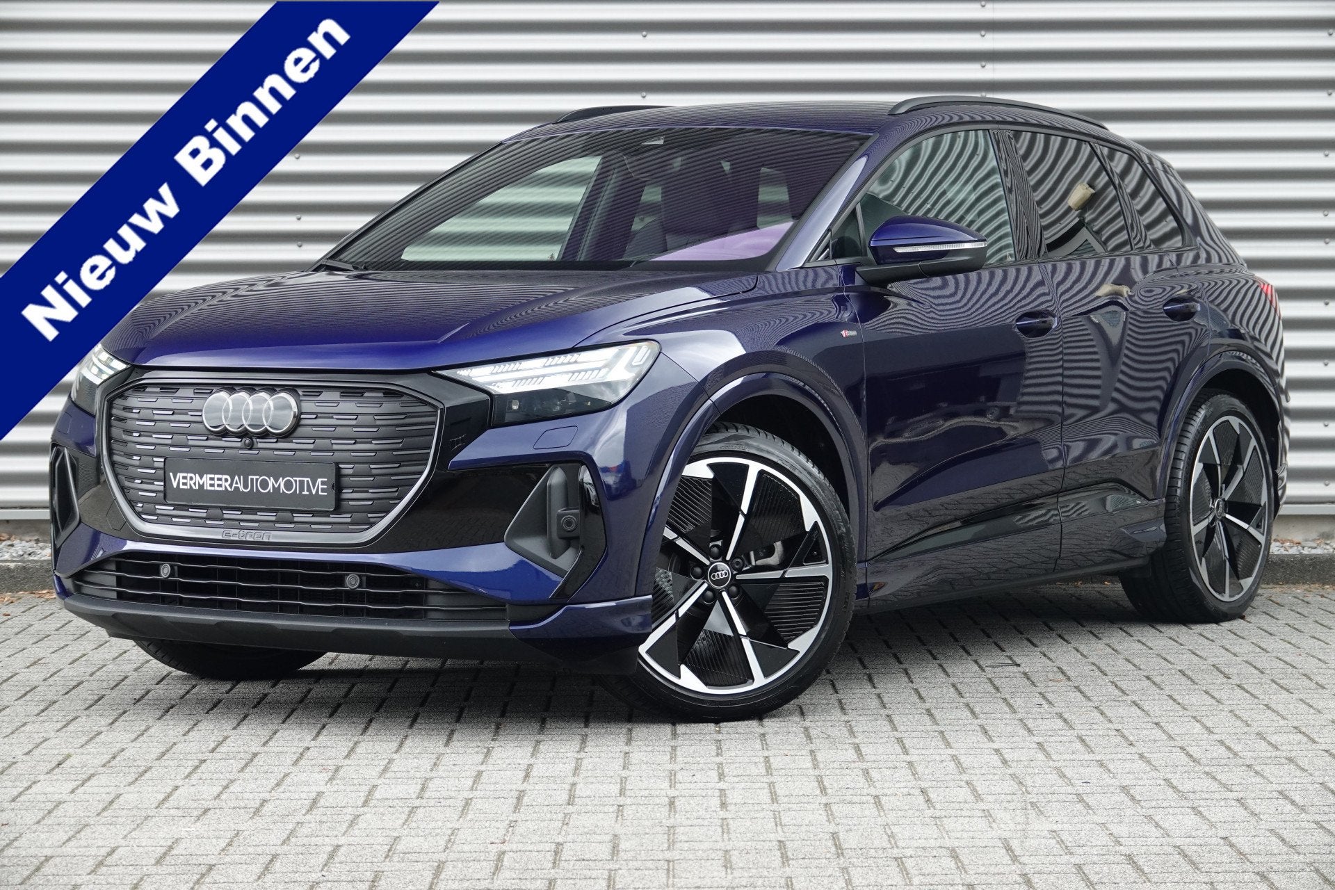 Audi Q4 e-tron 45 S Edition 82 kWh S-Line | Sonos | ACC | He, Automaat, Achterwielaandrijving, Gebruikt, Zwart