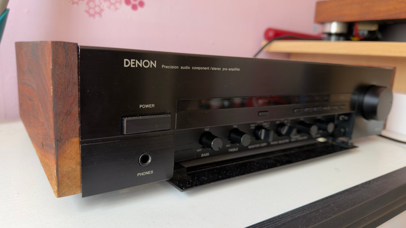 Denon PRA-1100 Precision Audio Component/Stereo Voorversterk, Ophalen, Gebruikt, Denon, Minder dan 60 watt