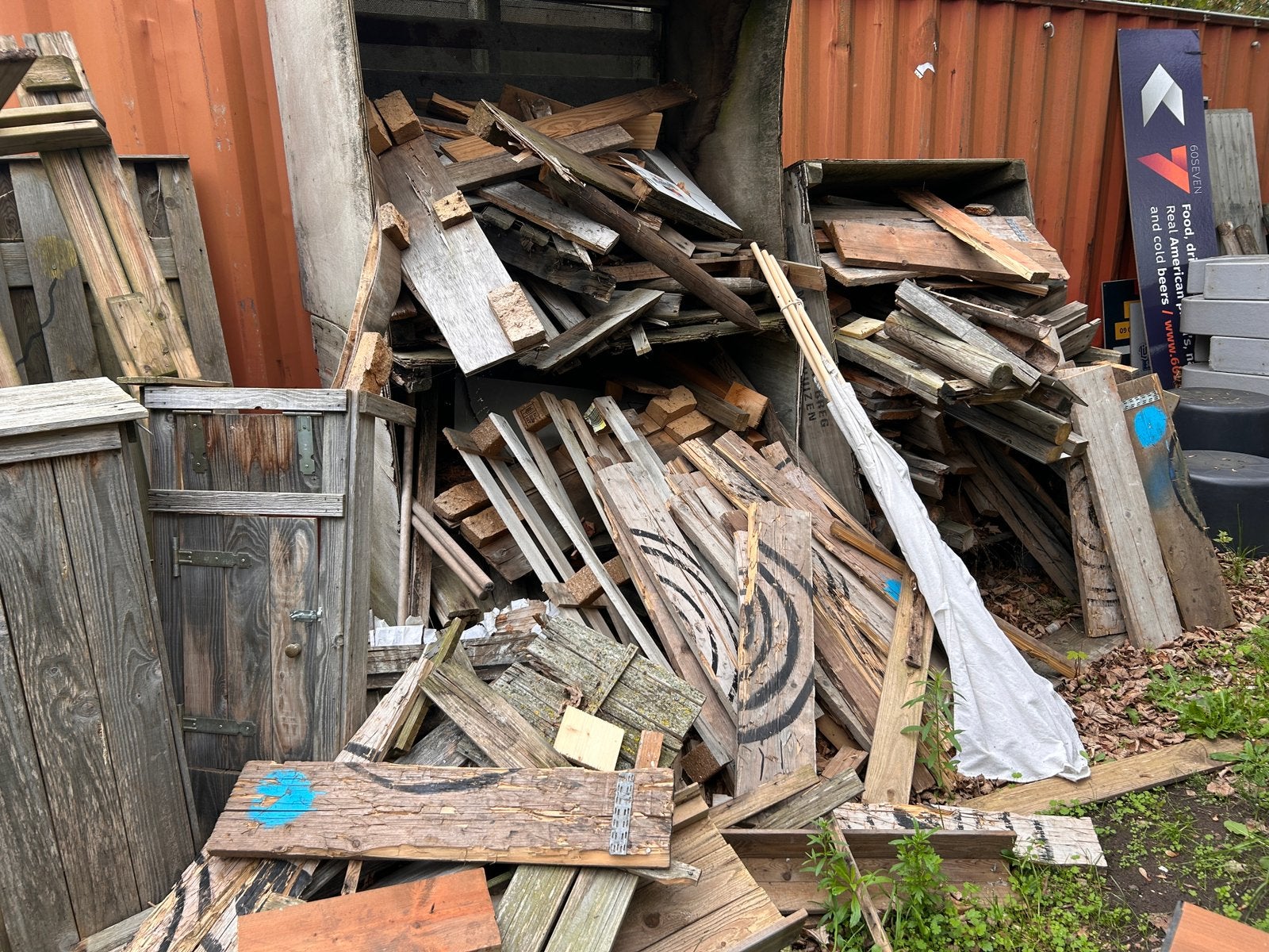 Stookhout gratis, Tuin en Terras, Minder dan 3 m³, Ophalen