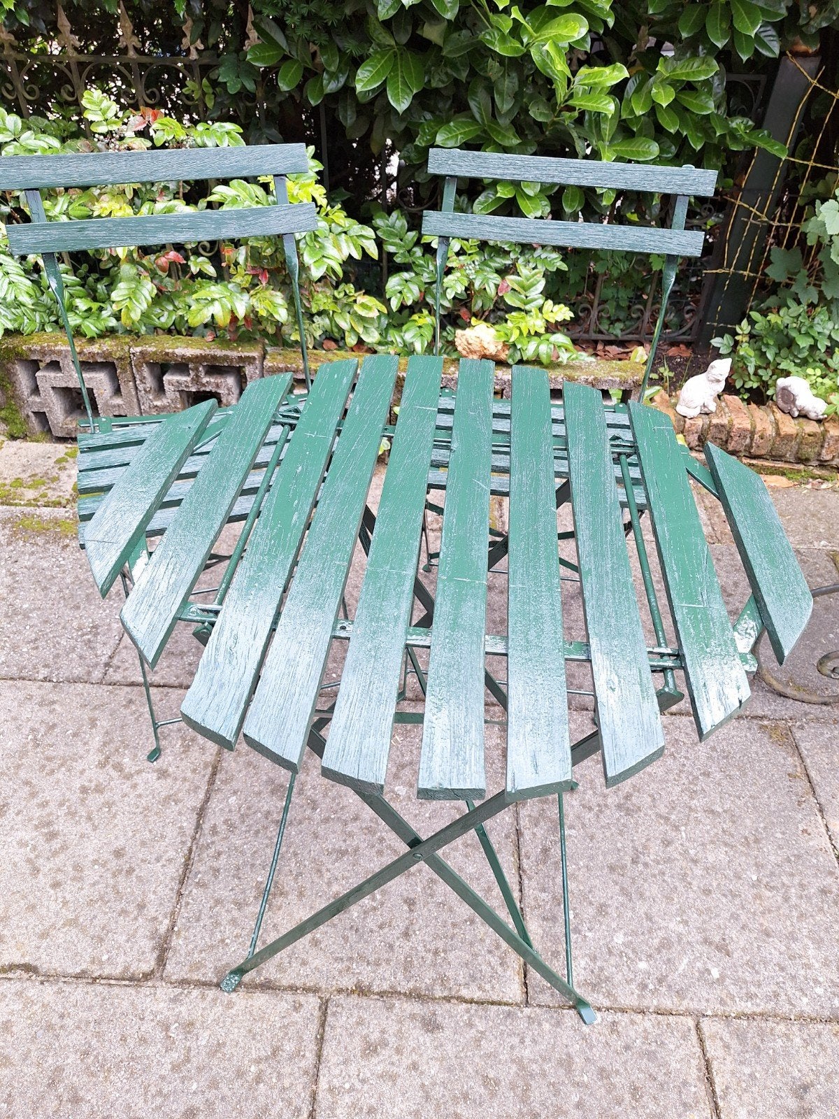 Bistro setje., Tuin en Terras, Ophalen of Verzenden, Metaal