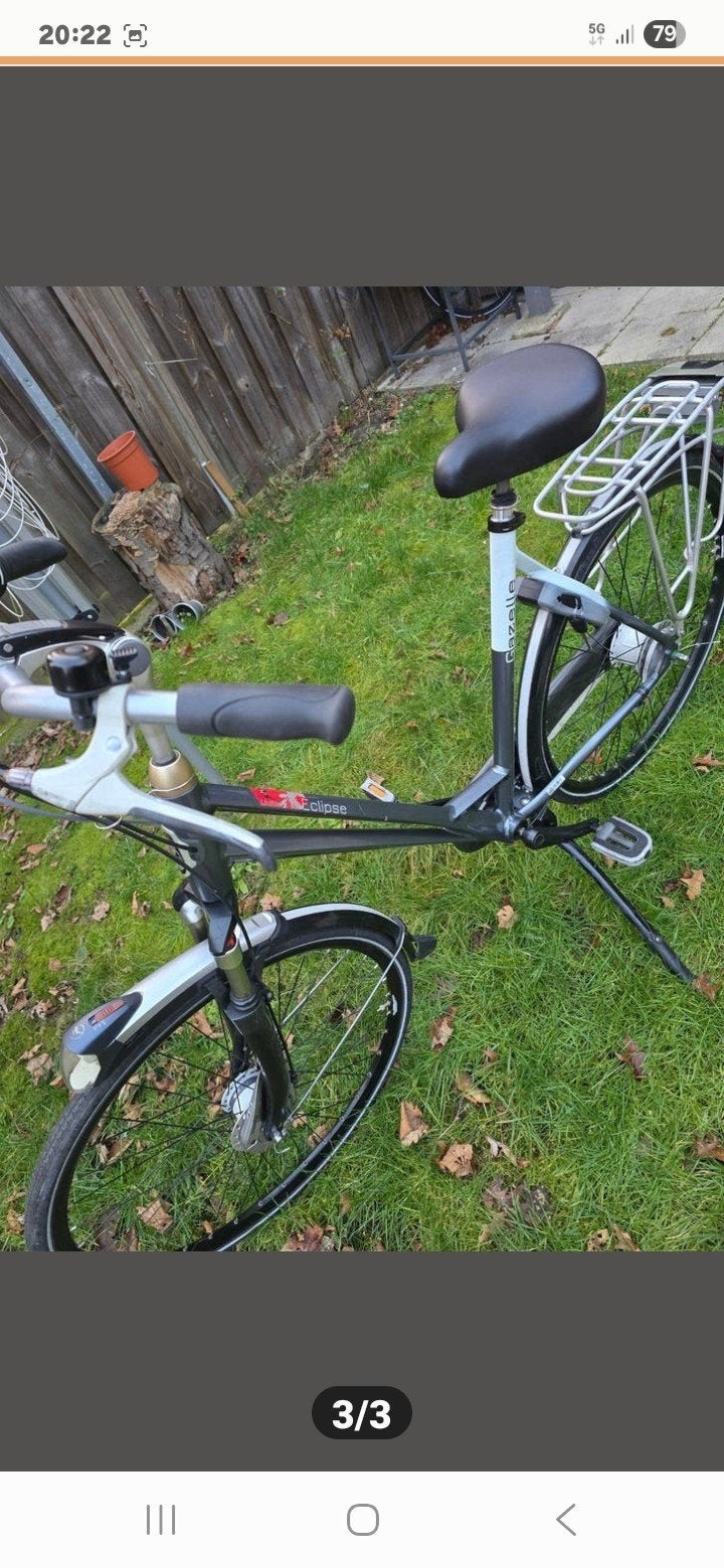 Mooie Gazelle Eclipse damesfiets in goede staat., Ophalen, Versnellingen, Gazelle, 53 tot 56 cm
