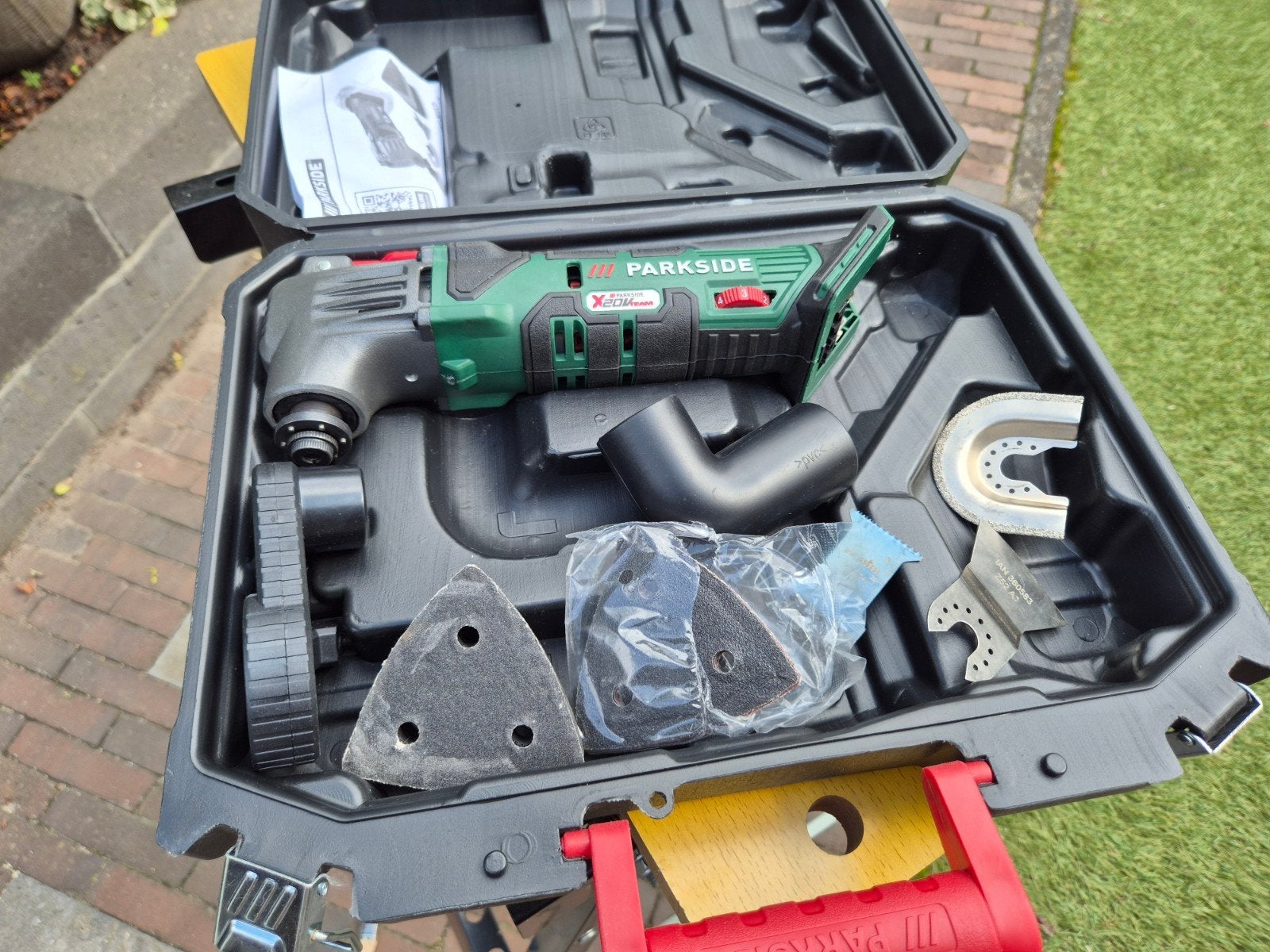parkside 20v multitool, Ophalen of Verzenden, Zo goed als nieuw