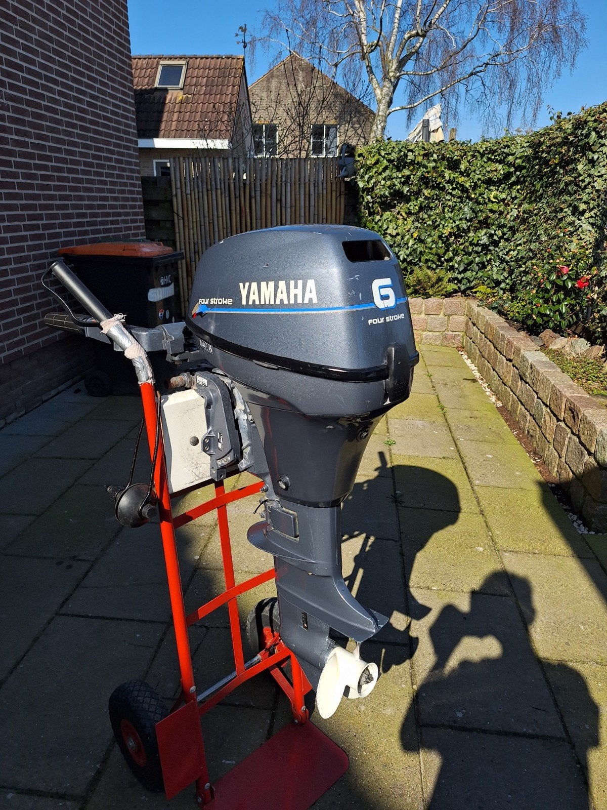 Yamaha 8pk 4takt, Watersport en Boten, Ophalen, 5 tot 10 pk, Viertaktmotor, Buitenboordmotor