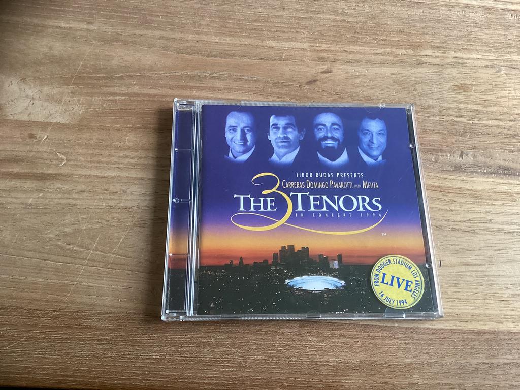Cd The 3 tenors in concert 1994, Cd's en Dvd's, Ophalen of Verzenden, Classicisme, Zo goed als nieuw, Overige typen