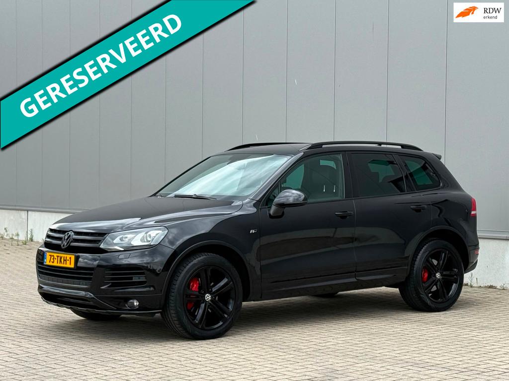 Volkswagen Touareg 3.6 FSI R LINE NL AUTO NAP, Automaat, Euro 5, Gebruikt, Zwart