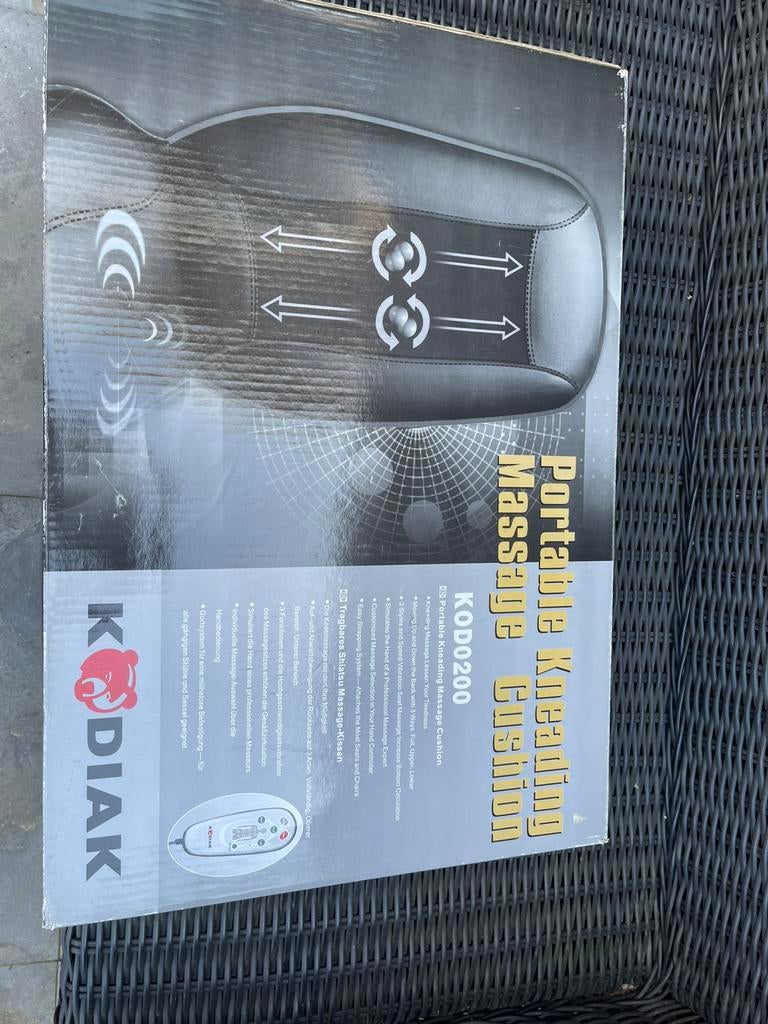 gewilde kodiak shiatsu massagekussen kod0200, Sport en Fitness, Ophalen of Verzenden, Zo goed als nieuw