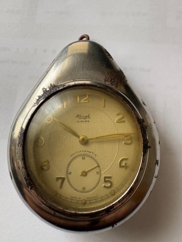 zakhorloge, Sieraden, Tassen en Uiterlijk, Horloges | Antiek, Overige materialen, Zakhorloge, Onbekend, Ophalen