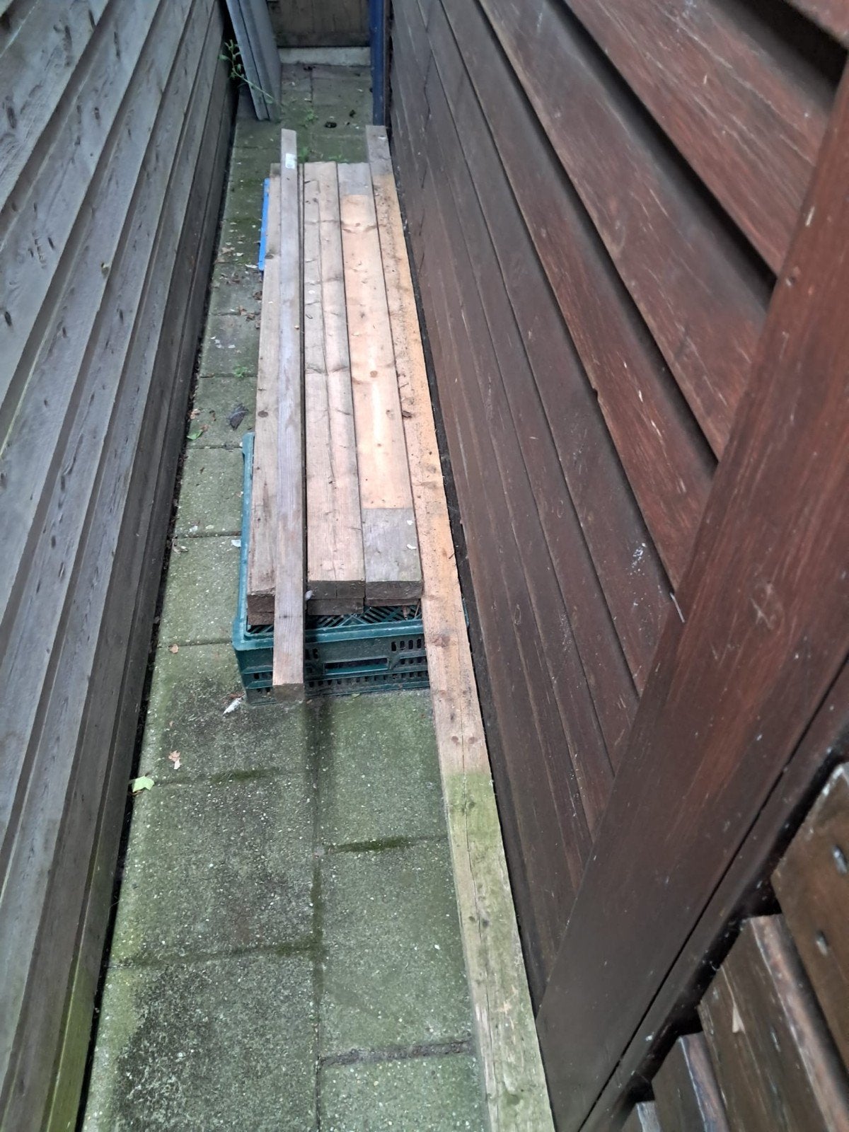 palen, Ophalen, Hout