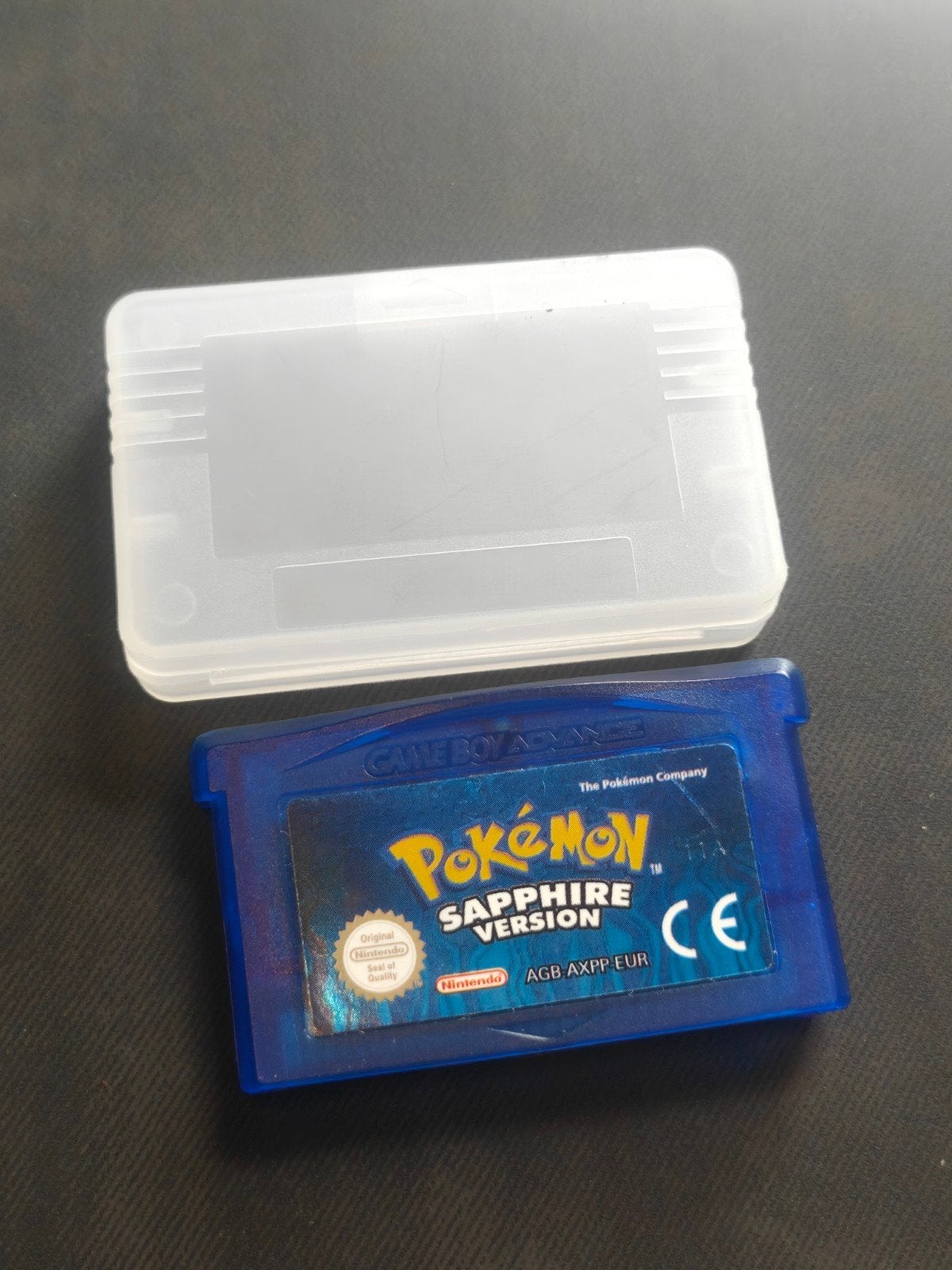 Pokémon Sapphire Version - Game Boy Advance GBA, 1 speler, Ophalen of Verzenden, Zo goed als nieuw, Role Playing Game (Rpg)
