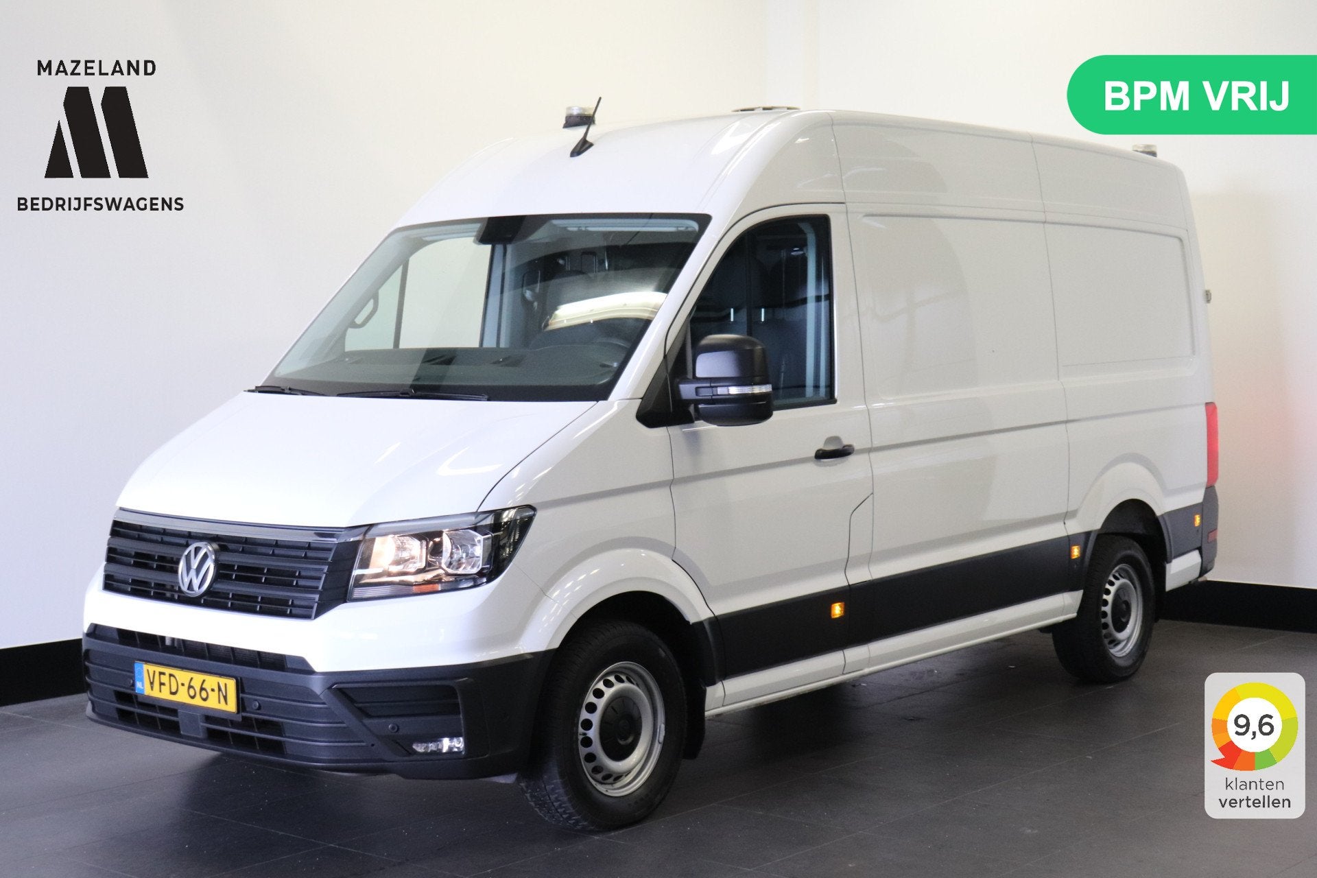 Volkswagen Crafter 2.0 TDI 177PK L3H3 - EURO 6 - Airco - Cru, 13 km/l, Dealer onderhouden, Gebruikt, 4 cilinders