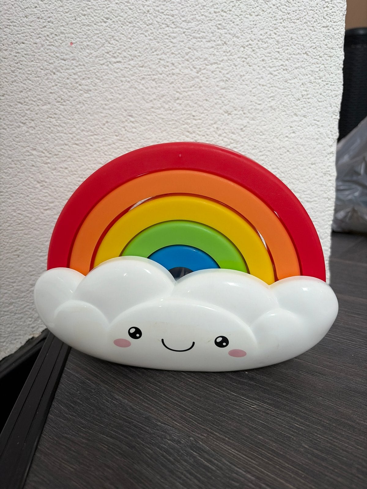 Stapelbare regenboog met wolkje - Fisher-Price, Ophalen, Gebruikt, Overige typen