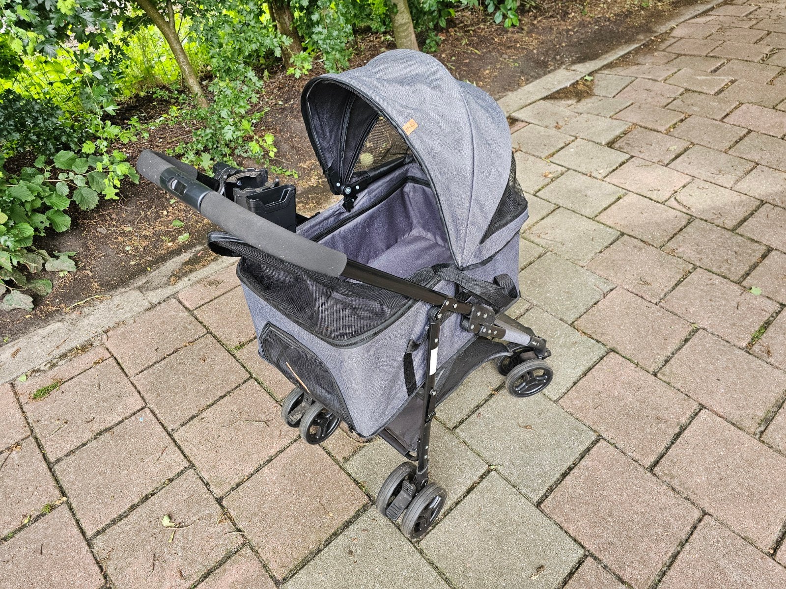 Leuke hondjes wagen., Ophalen