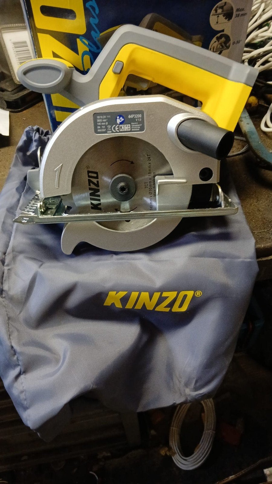 Kinzo Cirkelzaag en Decoupeerzaag (geen accu)