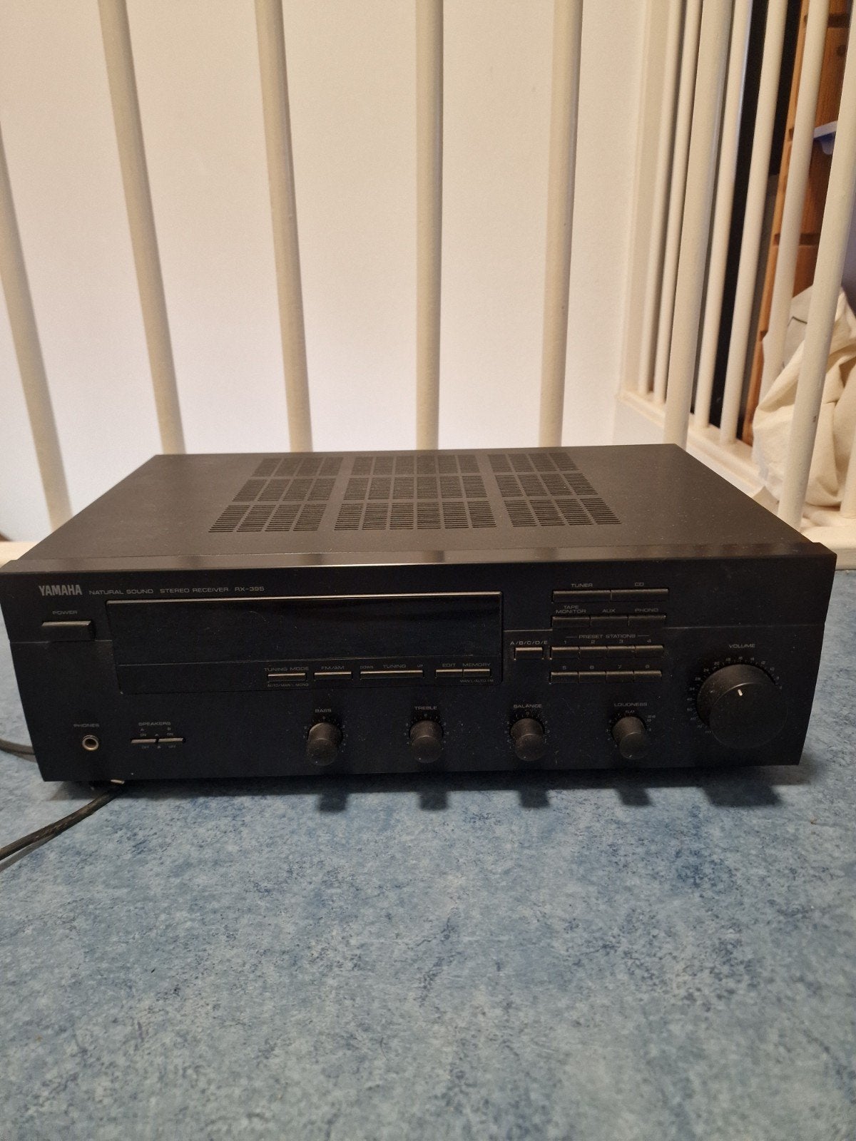 Yamaha RX-395 Natural Sound Stereo Receiver, Yamaha, Ophalen of Verzenden, Zo goed als nieuw, 60 tot 120 watt