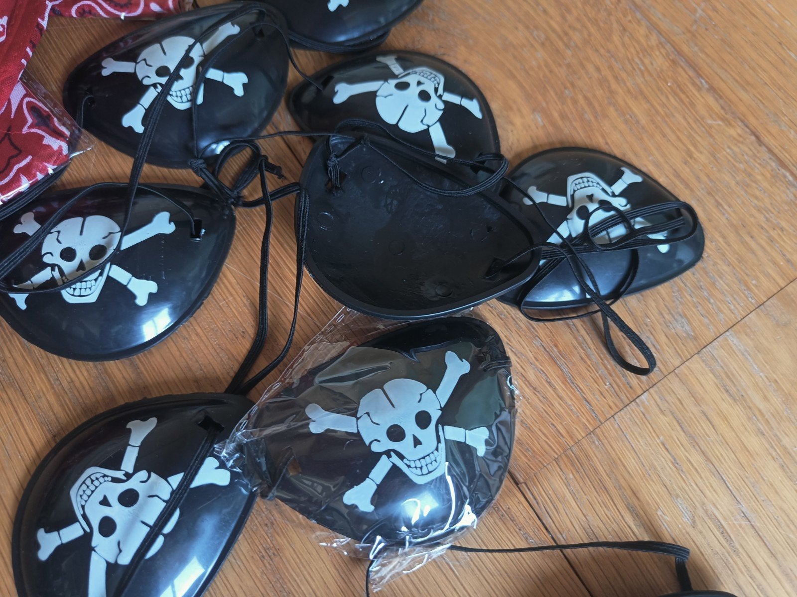 Piratenfeestje, Ophalen