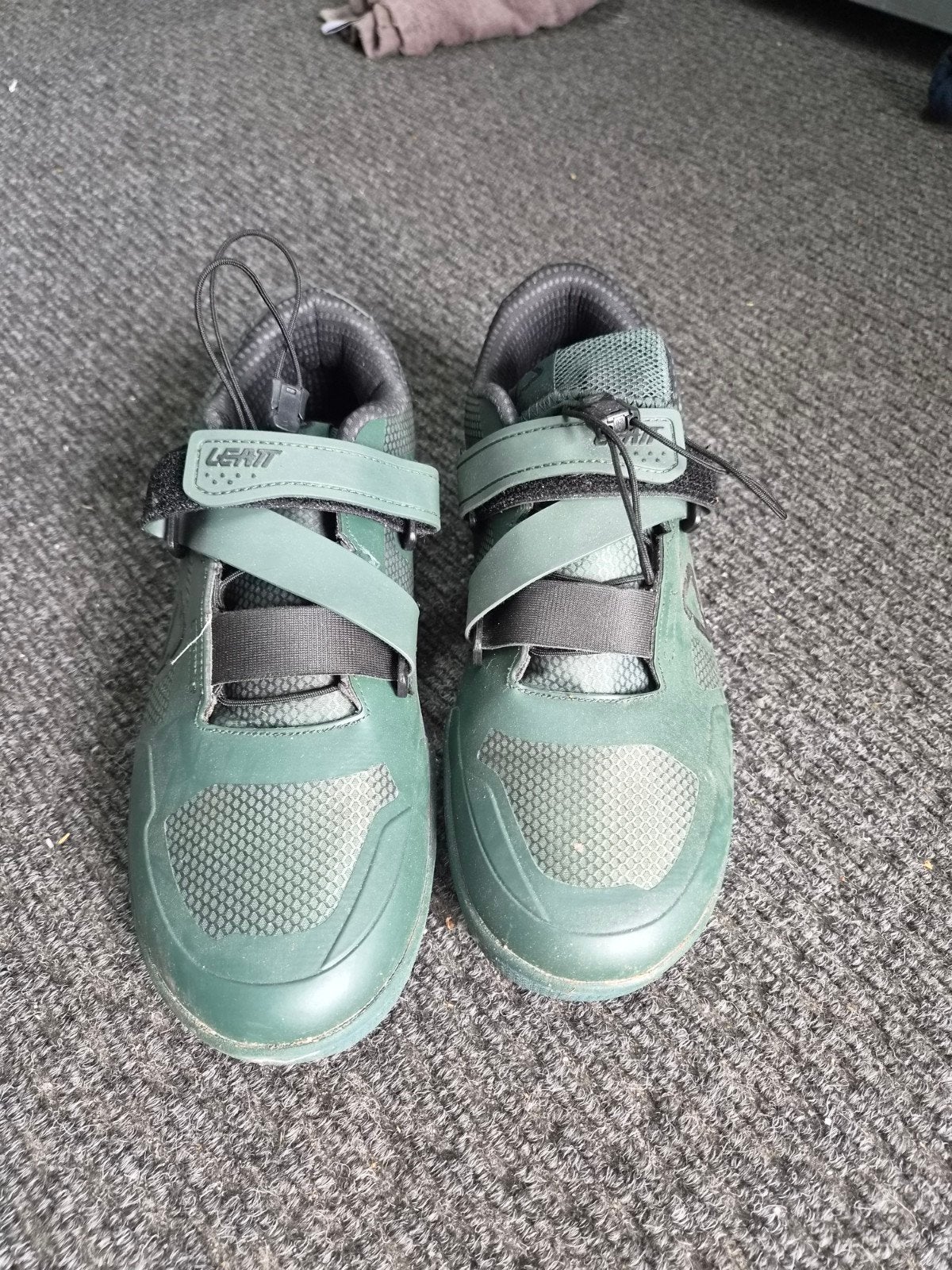 Mountainbike schoenen LEATT met SPD maat 44 mountainbike., Fietsen en Brommers, Ophalen of Verzenden, Zo goed als nieuw, Overige merken