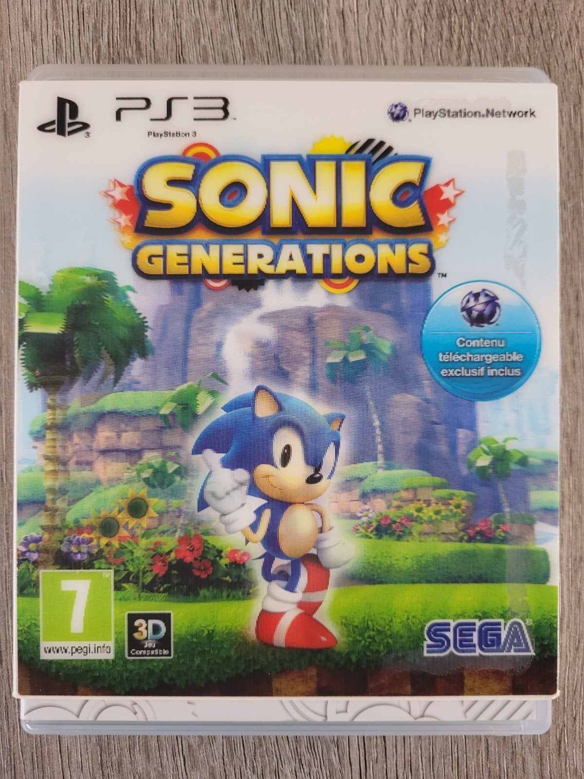 Sonic Generations PS3 - lenticular cover, 1 speler, Ophalen of Verzenden, Zo goed als nieuw, Platform