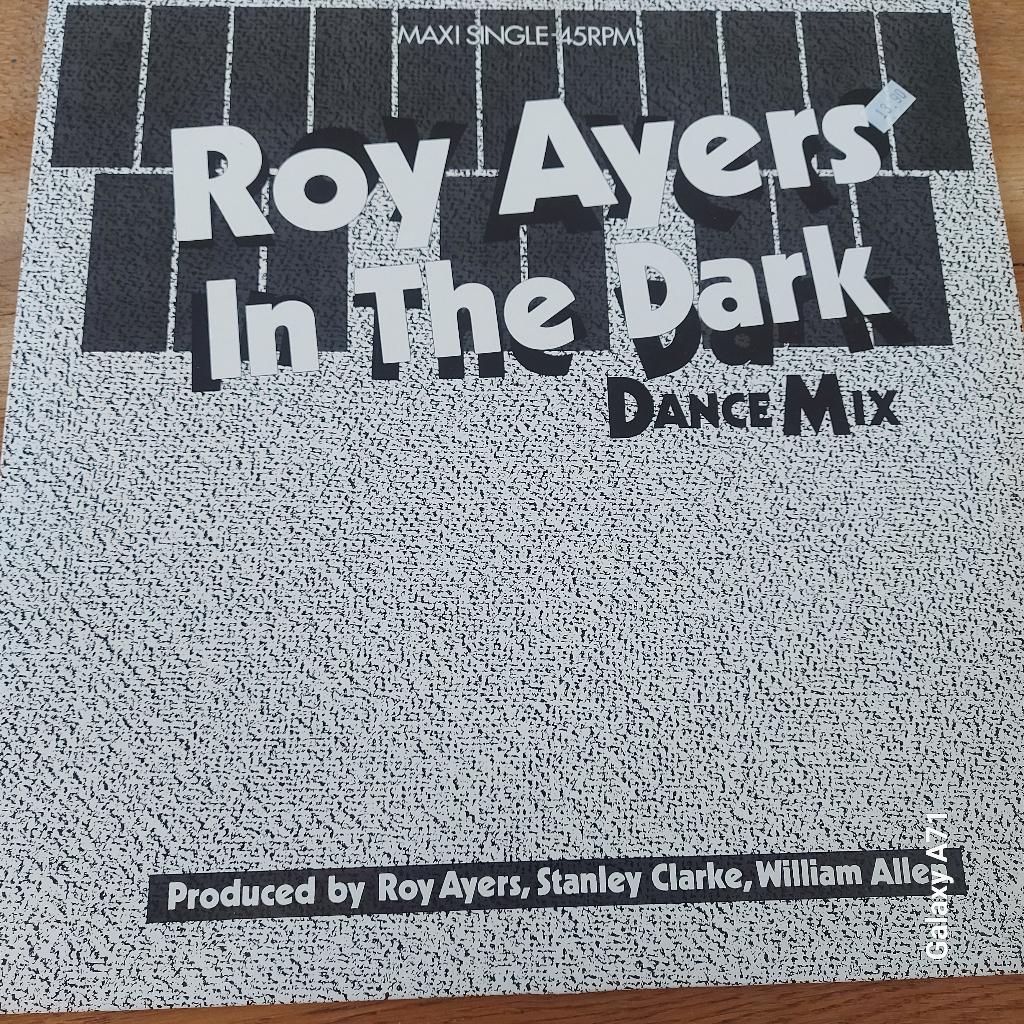 12 inch Maxisingel Roy Ayers - In The Dark (1984), Gebruikt, 1980 - 1989, Ophalen of Verzenden, Fotohoes