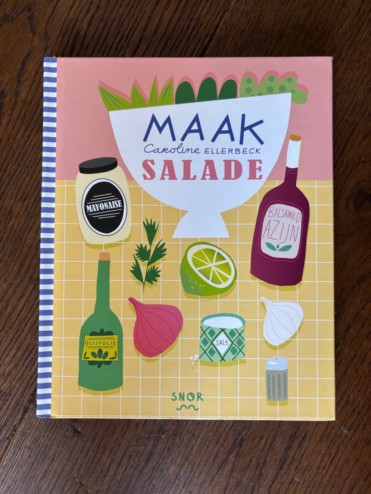 Caroline Ellerbeck: Maak salade, Ophalen of Verzenden, Zo goed als nieuw, Vegetarisch