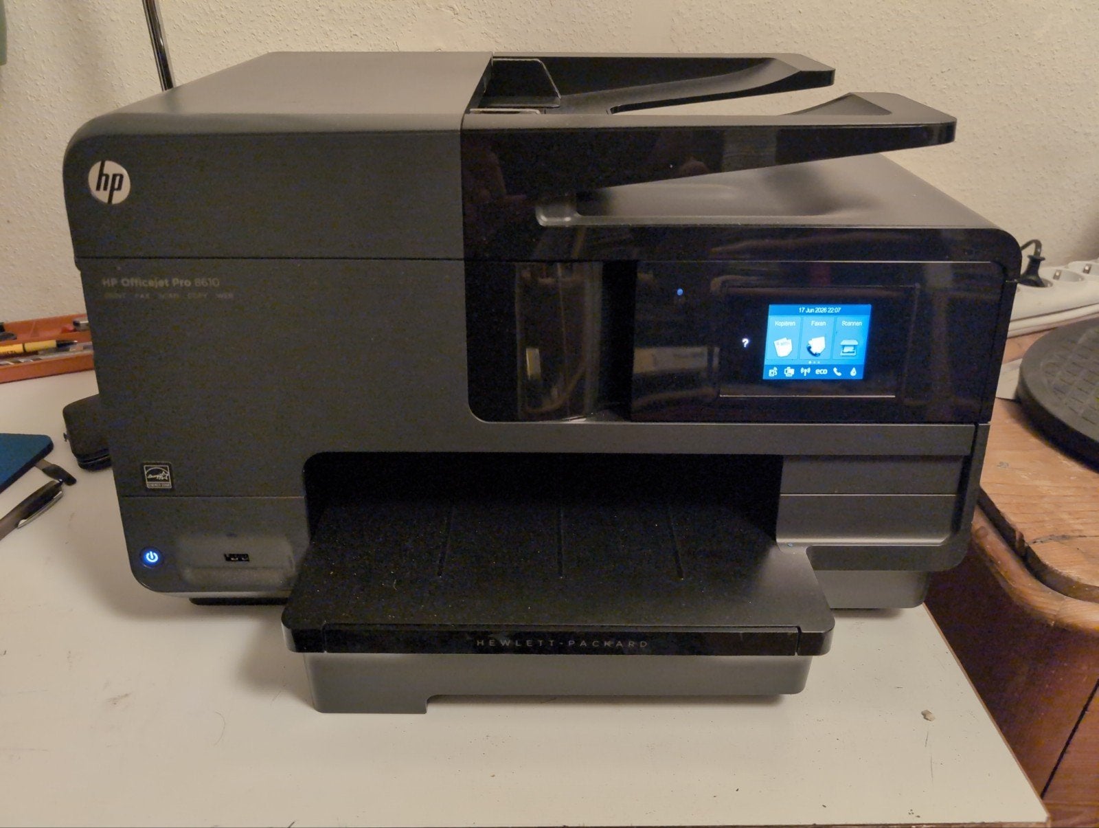HP Officejet Pro 8610 - All-in-one printer, Ophalen, Gebruikt, Inkjetprinter, Draadloos