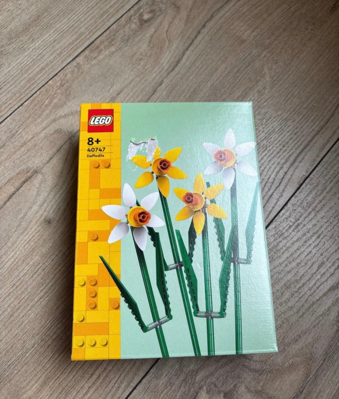 Lego bloemen narcissen in doos bouwen, Ophalen of Verzenden, Zo goed als nieuw