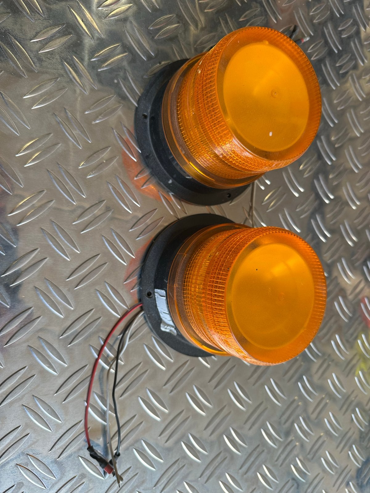 Oranje Waarschuwingslicht 12V/24V - Carbagerun Accessoire, Ophalen of Verzenden, Gebruikt, Universele onderdelen