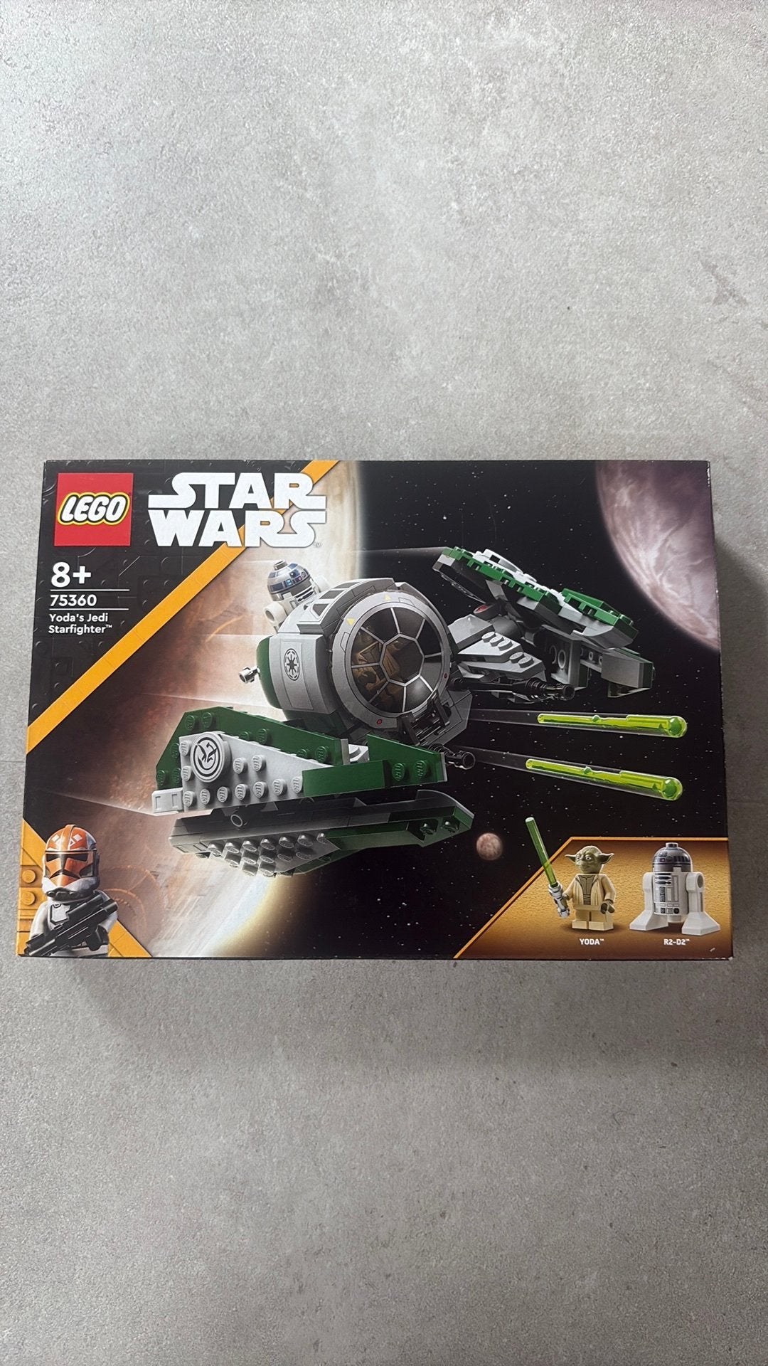 LEGO Star Wars 75360 Yoda's Jedi Starfighter Nieuw, Ophalen of Verzenden, Nieuw, Overige merken