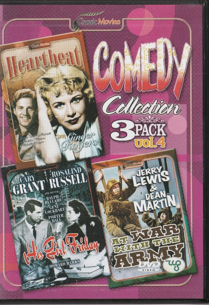 52) 3 films: Comedy pack 4: filmtitels in beschrijving, Alle leeftijden, Ophalen of Verzenden, Zo goed als nieuw, Actiekomedie