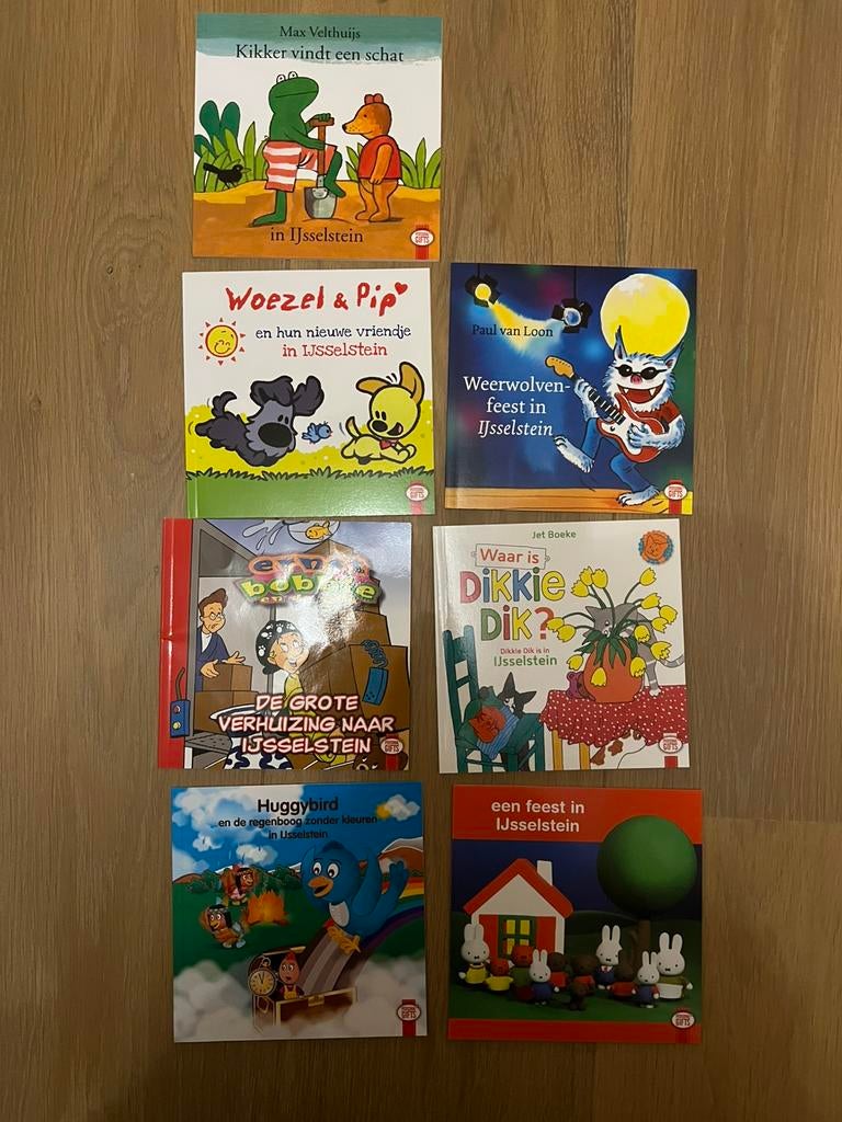 Zeven boekjes met verhaaltjes uit IJsselstein. Nieuw!, Ophalen of Verzenden, Nieuw