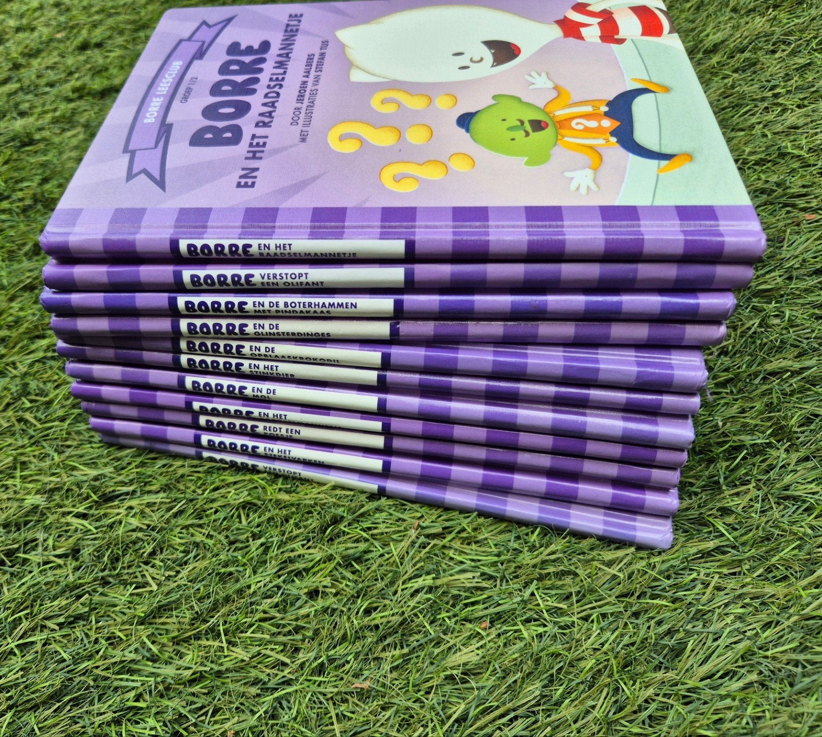 Borre leesboeken set - 10 boeken groep 1/2, Boeken, Ophalen, Gelezen, Fictie algemeen