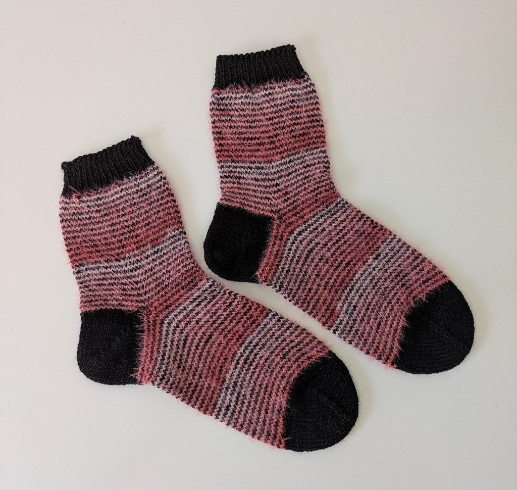 Handgebreide sokken maat 37-39, heerlijk zacht!, Kleding | Dames, Sokken en Kousen, Sokken en Kniesokken, Overige kleuren, Nieuw