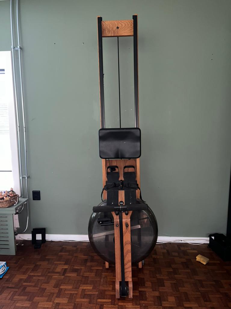 Houten Water Roeitrainer - Lekt, Sport en Fitness, Fitnessapparatuur, Ophalen, Gebruikt, Overige materialen, Roeitrainer