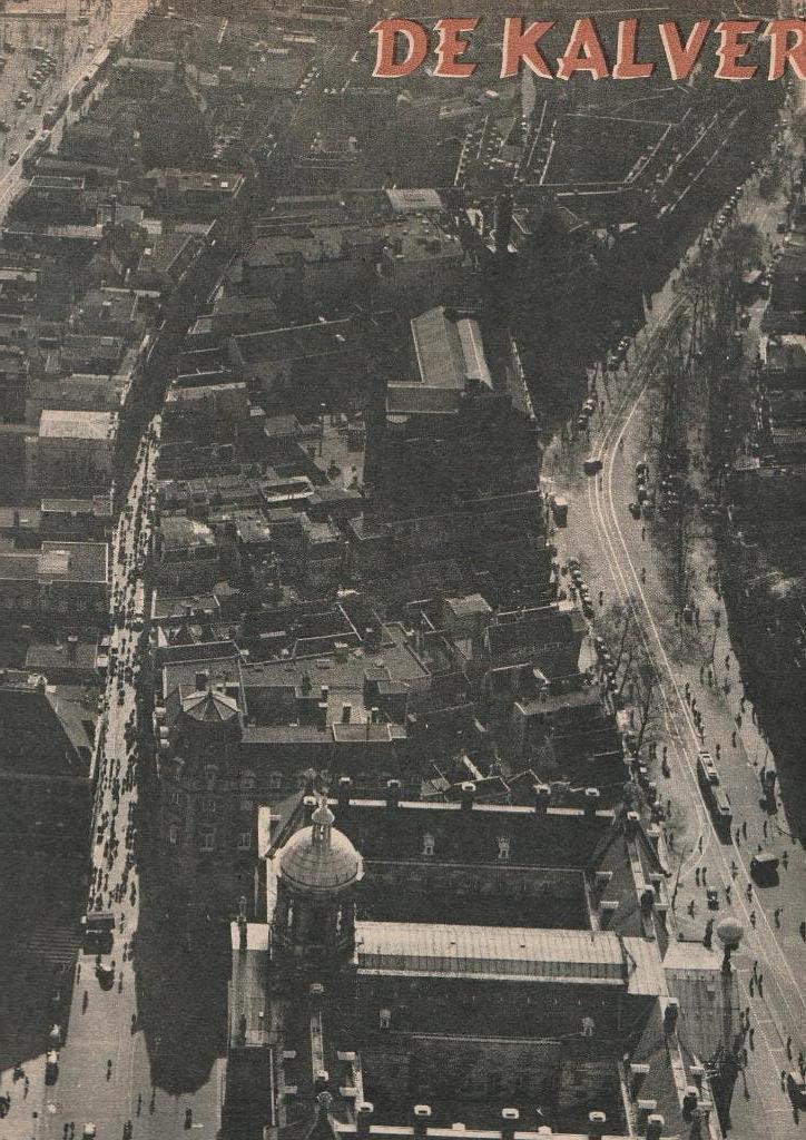 Vintage knipsel 1950 Amsterdam Kalverstraat luilekkerland, Verzenden, Overige typen