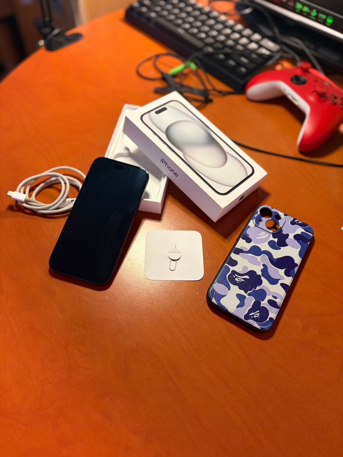 iPhone 15 128 GB - Zo goed als nieuw met accessoires, Ophalen, 128 GB, IPhone 15, Zwart