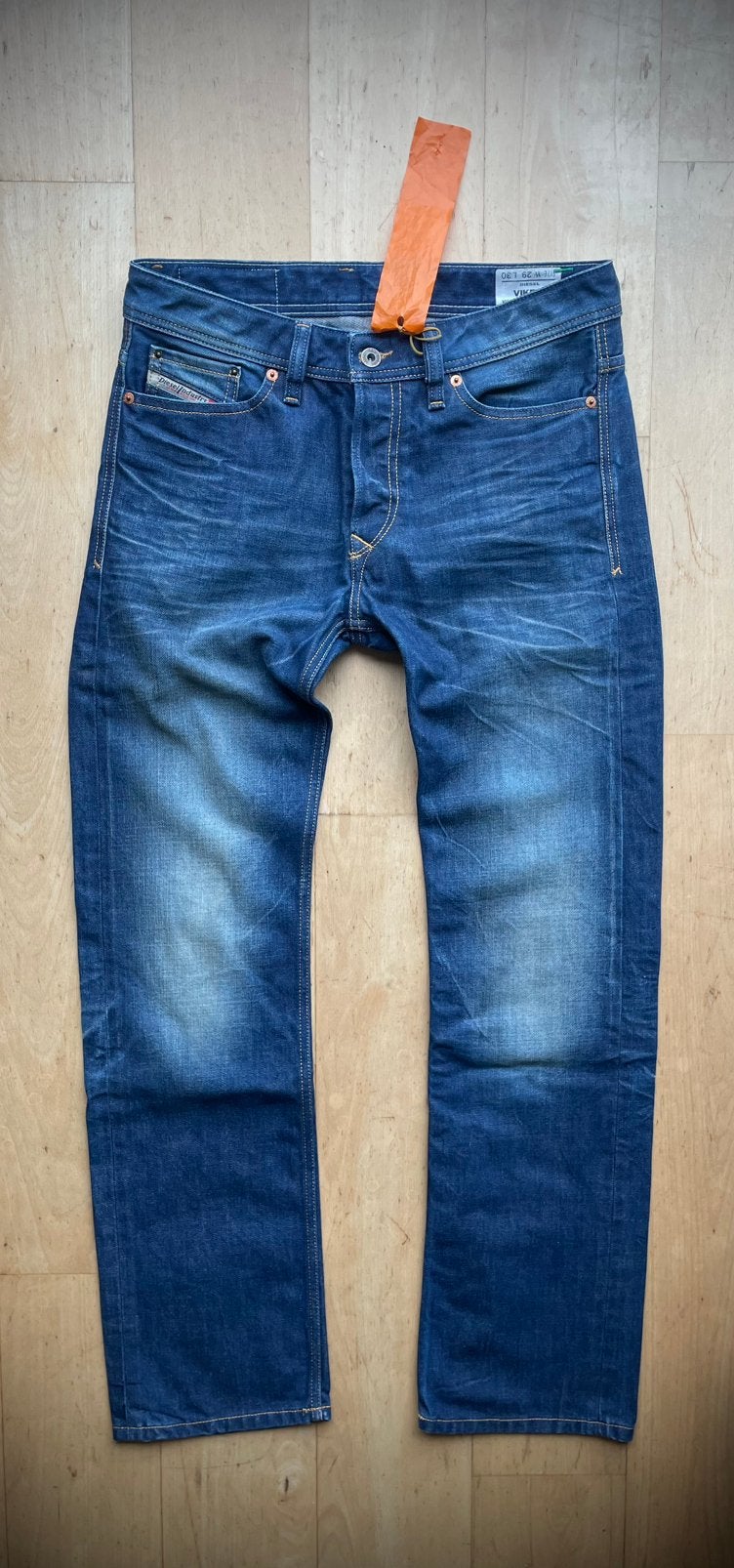 Diesel Viker jeans spijkerbroek W29 L30 blauw, Ophalen of Verzenden, Blauw, W32 (confectie 46) of kleiner