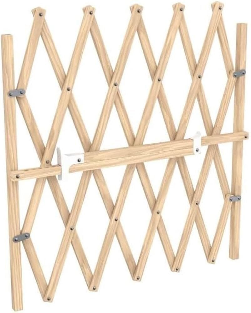 Uitschuifbaar houten hekje - Nieuwstaat, Overige typen, Nieuw, Ophalen of Verzenden, Hout