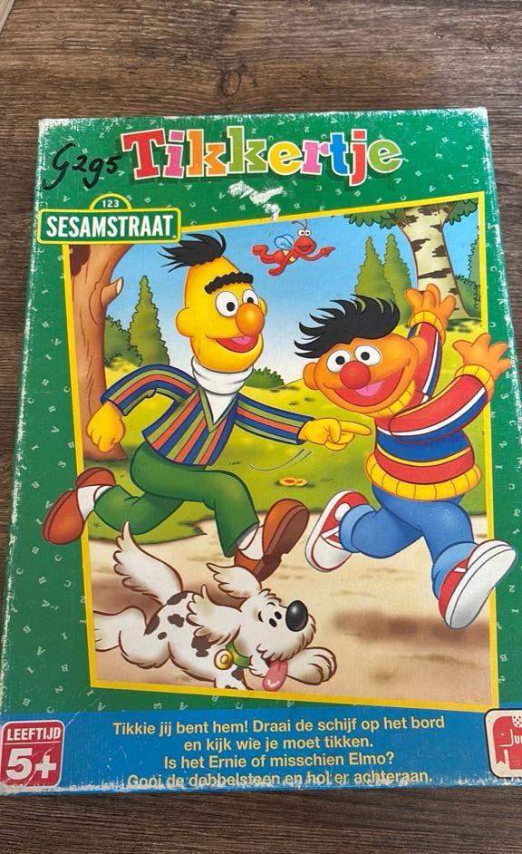 Sesamstraat Boodschappenspel (geen Tikkertje), Ophalen of Verzenden, Gebruikt, Overige typen
